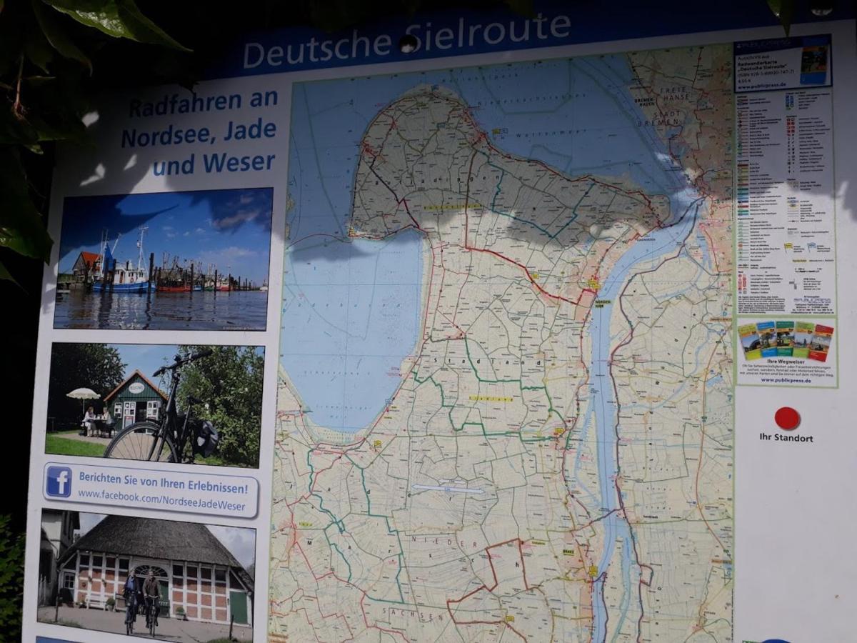 Ferienhaus Strandblume Elsfleth Exterior foto